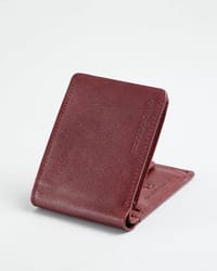 Cambridge Men’s Original Leather Wallet (Brown & Cherry Blend)