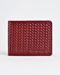 Cambridge Men’s Original Leather Wallet (Elite Criss-Cross)