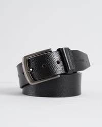 Maverick  - Men's Original Casual Leather Belt  (Black) - 28-44