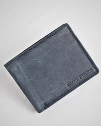 Cambridge - Men’s Original Leather Wallet (Rugged Blue)