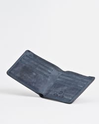 Heritage (Sleek Series) - Men’s Original Leather Wallet - Rugged Blue