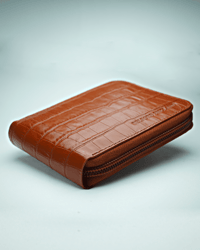 Luxury Series Men's Original Leather Wallet - Tan