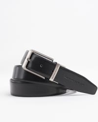 Milan Men's Original Leather Belt  Reversible (Black & Brown) - 28-44