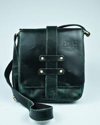 Emerald Original Leather Sling Messenger Bag  (Multipurpose  Bag)