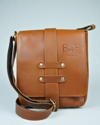 George Original Leather Sling Messenger Bag  (Multipurpose  Bag)