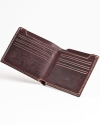 Heritage (Sleek Series) - Men’s Original Leather Wallet - Vintage Brown