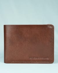 Heritage (Sleek Series) - Men’s Original Leather Wallet - Rich Brown