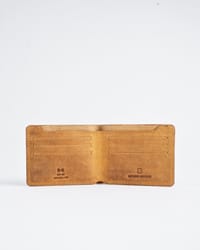 Heritage (Sleek Series) - Men’s Original Leather Wallet ( Rugged Tan)