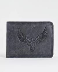 Cambridge (Limited Edition) Men’s Original Leather Wallet - Rugged Blue - Eagle