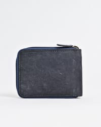 Tokyo Men’s Original Leather Wallet - (Rugged Series) - Blue