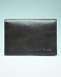 Shepered Men’s Original Leather Slim Wallet (Vintage Brown)