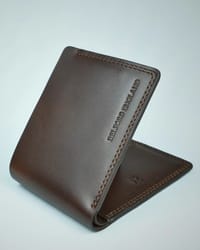 Berlin (Sleek Series) - Men’s Original Leather Wallet (Lux Brown)