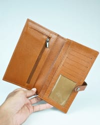 Lily - Women’s Original Leather Wallet - Tan
