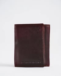 Dublin - Men’s Original Leather Trifold Wallet (Vintage Brown)