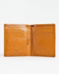 Florida (Sleek Series) - Men’s Original Leather Wallet (Luxury Tan)