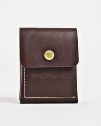 Milton - Men’s Original Leather Minimalist Wallet (Luxury Cherry)