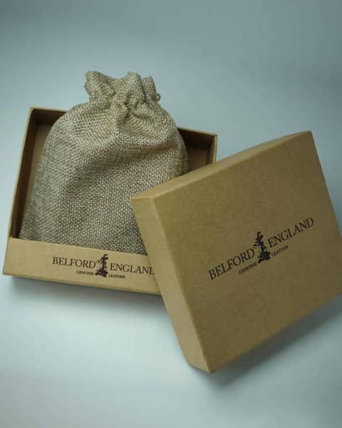 Luxury Series Men’s Original Leather Wallet (Cherry) - Image 6