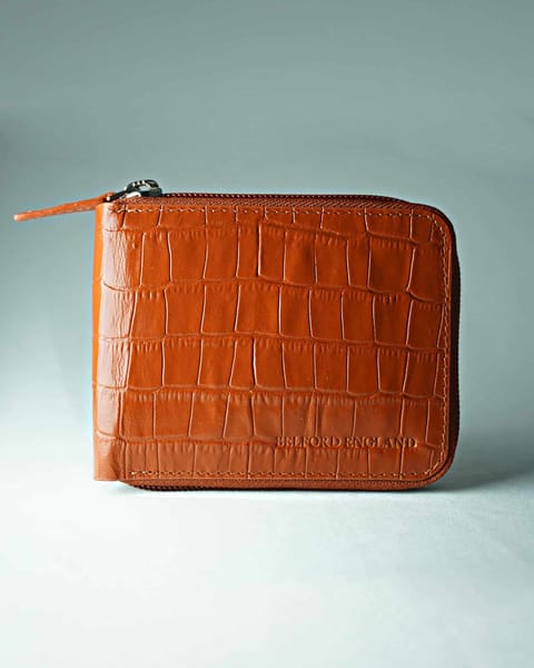 Luxury Series Men's Original Leather Wallet - Tan - Image 3