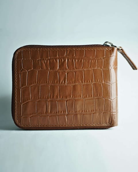 Luxury Series Men's Original Leather Wallet - Brown - Image 4