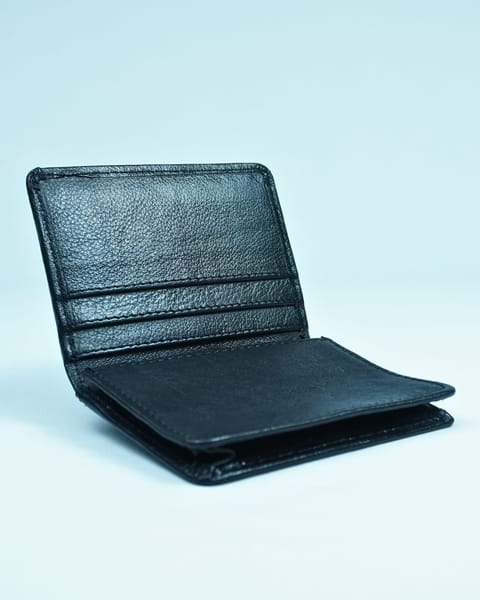 Doncaster - Men’s Original Leather (Sleek Design Wallet) - Black