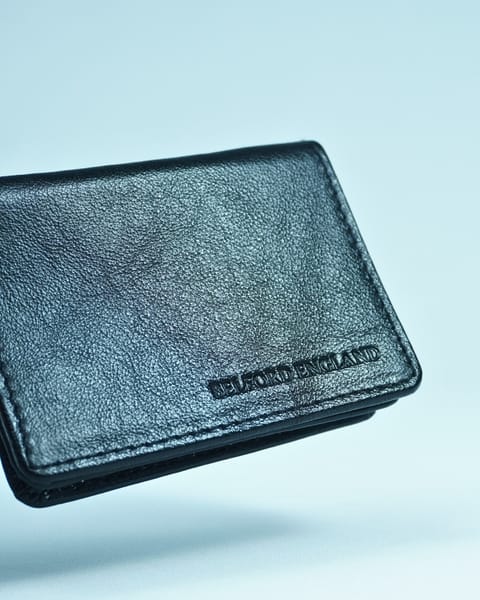 Doncaster - Men’s Original Leather (Sleek Design Wallet) - Black - Image 4