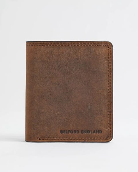 Aubrey - Men’s Original Leather Wallet - Rugged Brown - Image 2