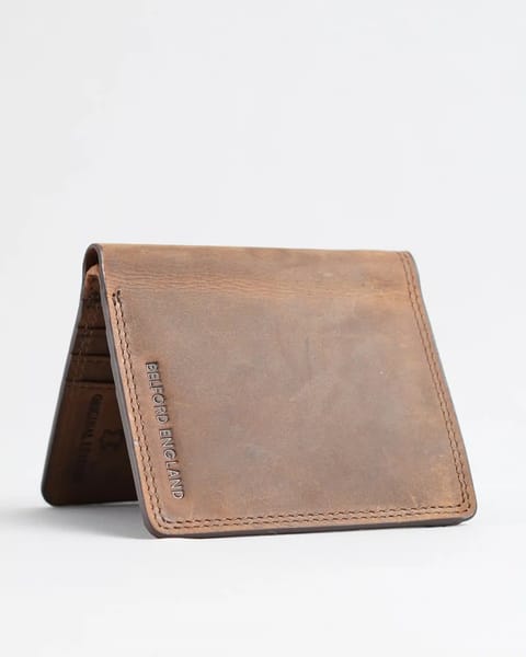 Aubrey - Men’s Original Leather Wallet - Rugged Brown - Image 4