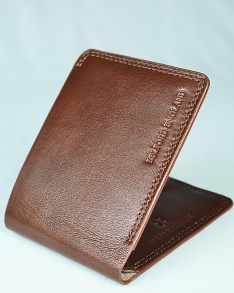 Heritage (Sleek Series) - Men’s Original Leather Wallet - Rich Brown - Image 8