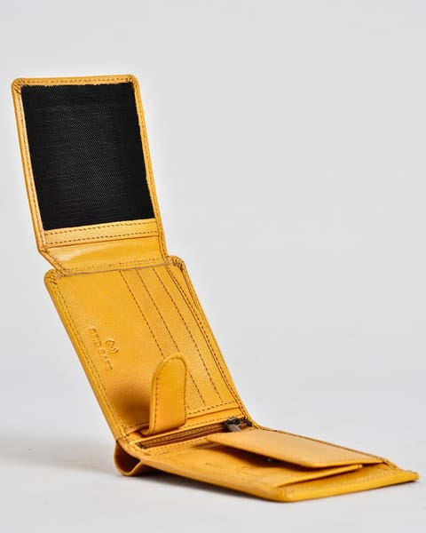 Cambridge (Limited Edition) Men’s Original Leather Wallet - Rich Tan - Image 3