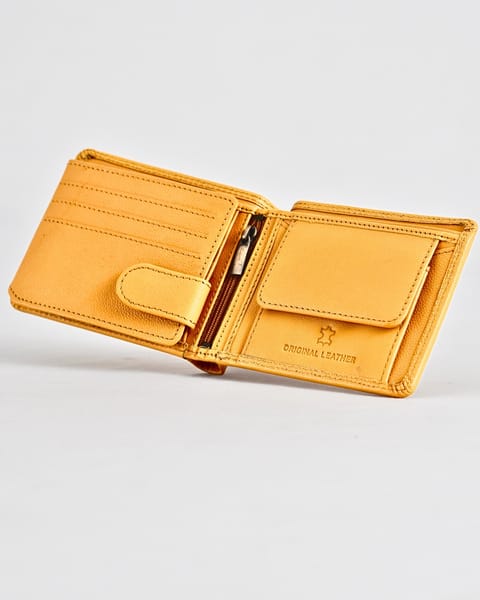 Cambridge (Limited Edition) Men’s Original Leather Wallet - Rich Tan - Image 5