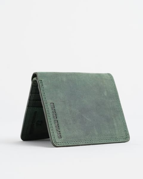 Aubrey - Men’s Original Leather Wallet - Rugged Green - Image 5