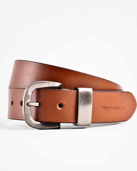 Jordan Men's Original Leather Belt  (Tan) - 28-44