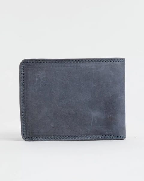 Cambridge (Limited Edition) Men’s Original Leather Wallet - Rugged Blue - Deer - Image 5