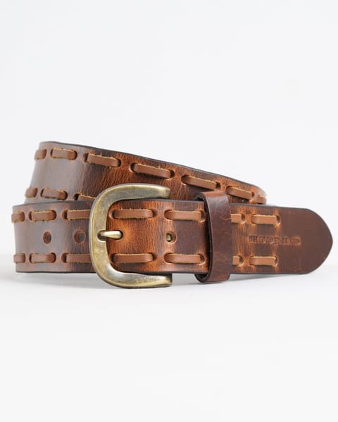 Great Britain - Men's Original Leather Belt  (Vintage Tan) - 28-44 - Image 5
