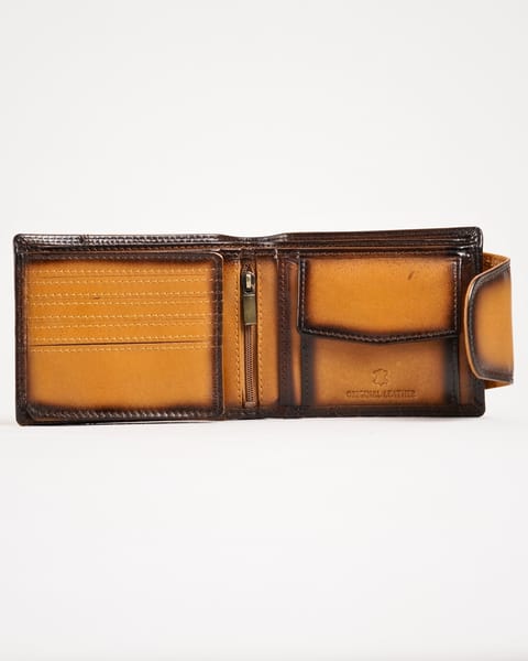 Derby - Men’s Original Leather Wallet (Limited Edition Tan) - Image 4