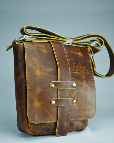 Texas Original Leather Sling Messenger Bag  (Multipurpose  Bag) - Image 2