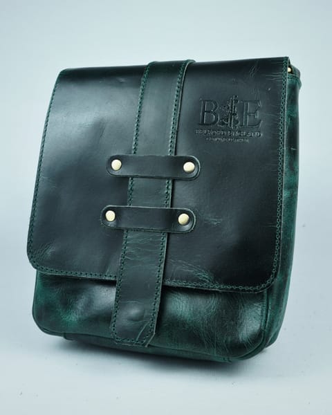 Emerald Original Leather Sling Messenger Bag  (Multipurpose  Bag) - Image 6