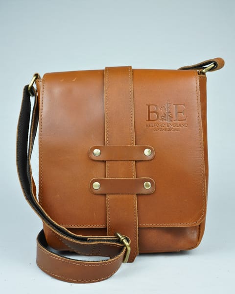 George Original Leather Sling Messenger Bag  (Multipurpose  Bag)