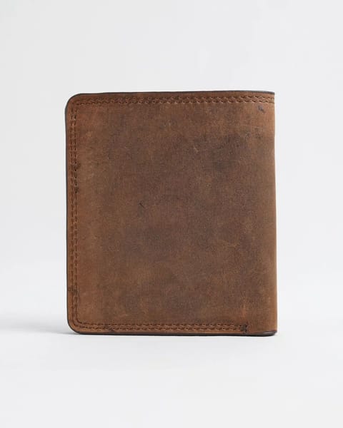 Aubrey - Men’s Original Leather Wallet (Rugged Brown) - Image 6
