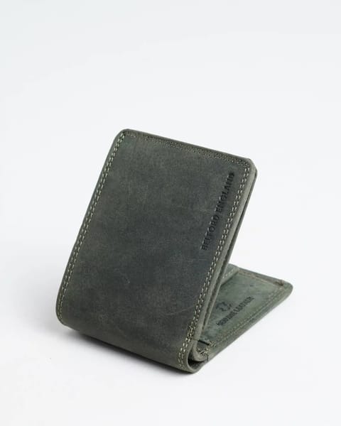 Cambridge Men’s Original Leather Wallet (Rugged Green)