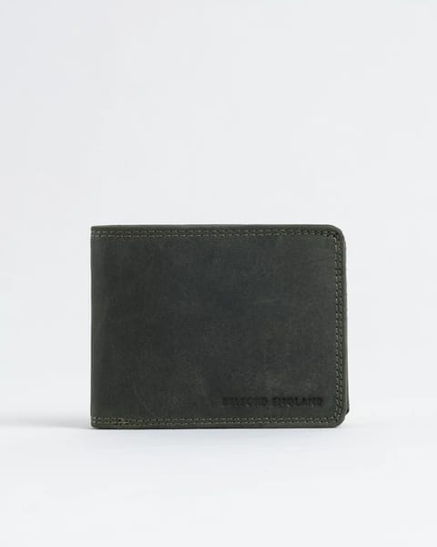 Cambridge Men’s Original Leather Wallet (Rugged Green) - Image 6