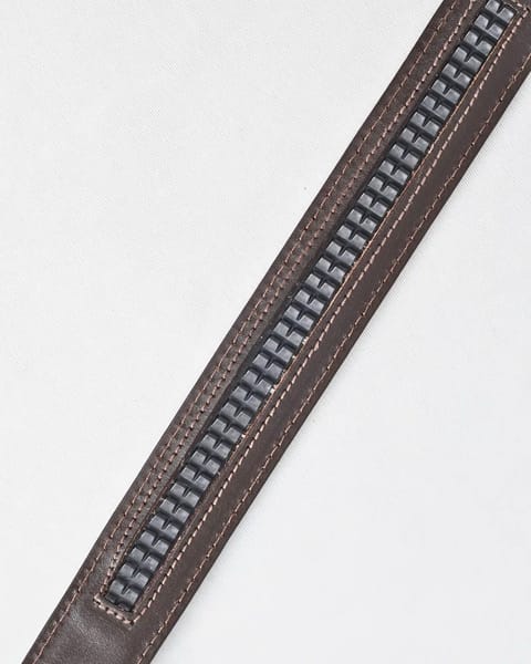 Oxford Men's Original Leather Belt  (Croco Brown) - 28-44 - Image 7