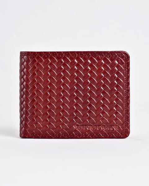 Cambridge Men’s Original Leather Wallet (Elite Criss-Cross)