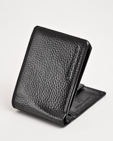 Cambridge - Men’s Original Leather Wallet (Posh Black) - Image 3