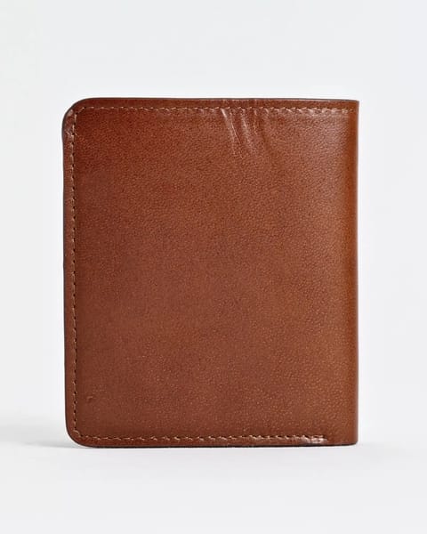 Boston (Sleek Series) - Men’s Original Leather Wallet (Rich Brown) - Image 5