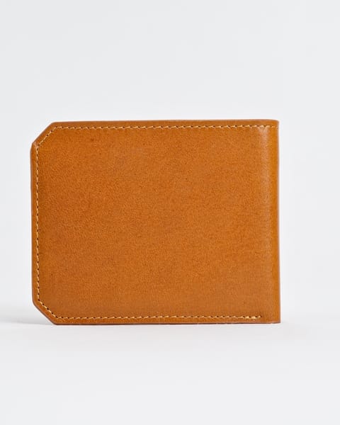 Miami (Sleek Series) - Men’s Original Leather Wallet (Rich Tan) - Image 6