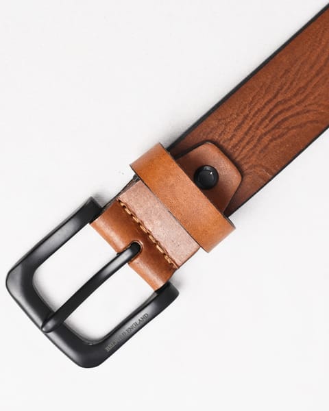 Frankfurt - Men's Original Leather Belt  (Tan) - 28-44 - Image 5