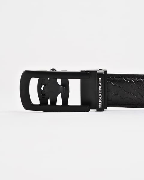 Oxford Men's Original Leather Belt  (Python Black)  28-44 - Image 6