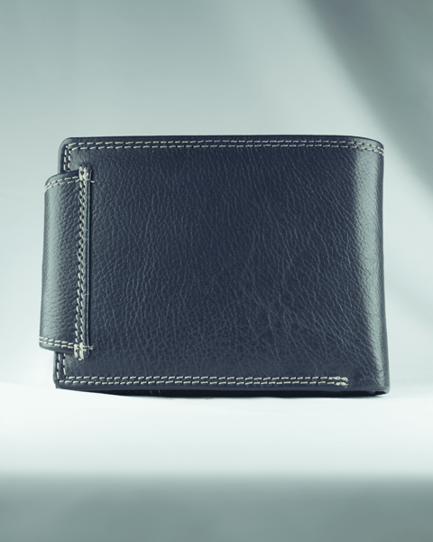 Indigo Men’s ORIGINAL LEATHER Wallet  Rfid Protected - Image 4