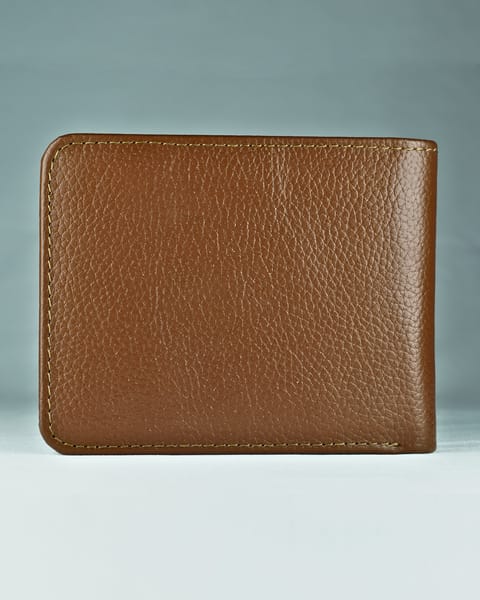 Harley Men’s Original Leather Wallet (Brown) - Image 4